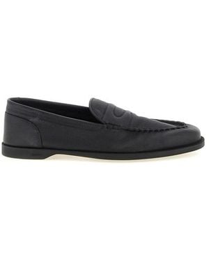 John Lobb Mocassino 'Pace Light Grain' - Nero