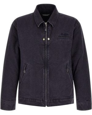 Undercover Cotton Jacket With Photo Print - Blue