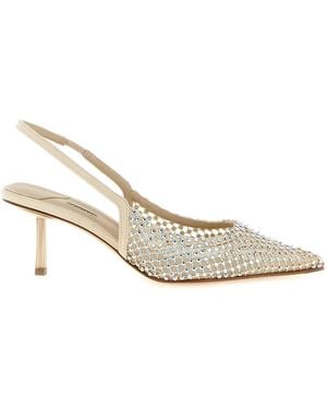 Le Silla 'gilda' Slingback - White