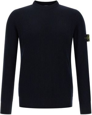 Stone Island Pullover "Rws" - Blau