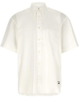 Comme Des GarÃ§ons Homme Logo Embroidery Shirt - White
