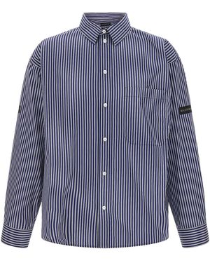 Balenciaga Striped Shirt - Blue