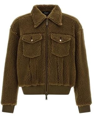 DSquared² Giacca 'Teddy' - Verde