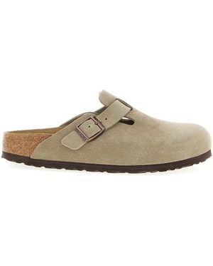 Birkenstock Clog 'Boston Bs' - Braun