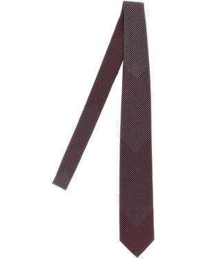Brioni Jacquard-Krawatte - Lila