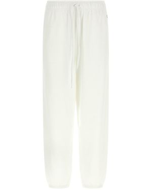 Polo Ralph Lauren Logo Embroidery Joggers - White