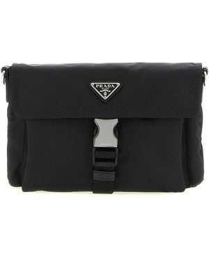 Prada Tracolla Phone Pouch - Nero