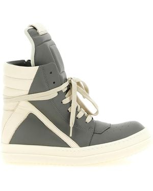 Rick Owens 'geobasket' Trainers - White