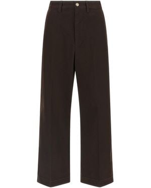 Polo Ralph Lauren Wide-Leg Chino Trousers - Black