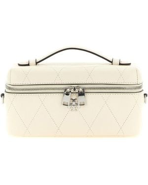 Tory Burch 'charlie' Vanity Case Crossbody Bag - Multicolour