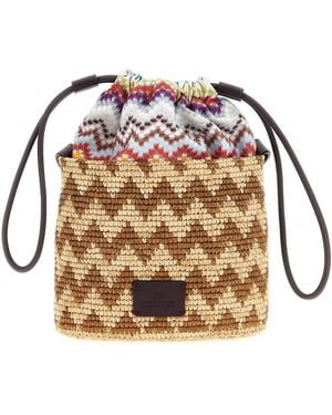 Missoni Zig Zag Bucket Bag - Multicolour