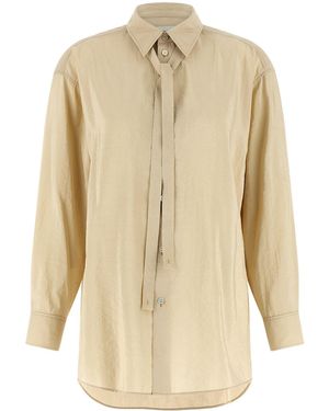 Lemaire 'tie' Shirt - Natural