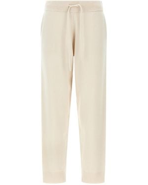 Yves Salomon Wool And Cashmere Joggers - Natural