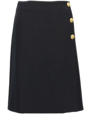 Emilio Pucci Wrap Skirt - Black