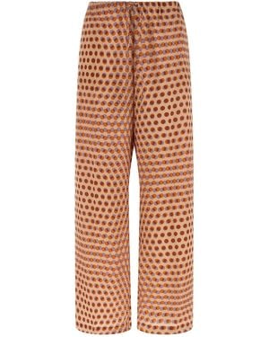 Dries Van Noten 'puvis Long' Trousers - Orange