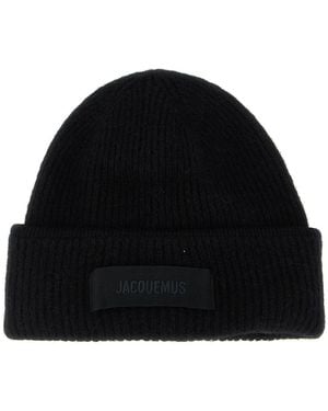 Jacquemus 'Le Bonnet Gros-Grain' Mütze - Schwarz