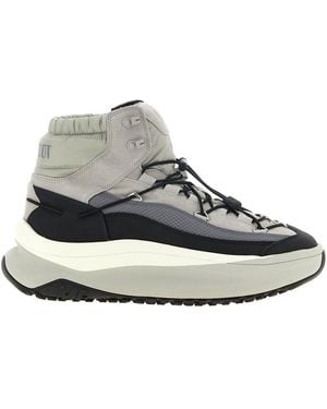 Moon Boot Trainers 'Moon247 Xlace Mid' - White