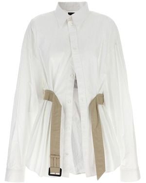 Balenciaga Belt Shirt - White
