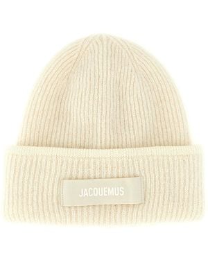 Jacquemus Beanie 'Le Bonnet Gros-Grain' - Natur