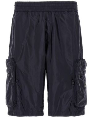 Moncler Genius Bermuda Moncler X Mercedes-benz By Nigo - Blue