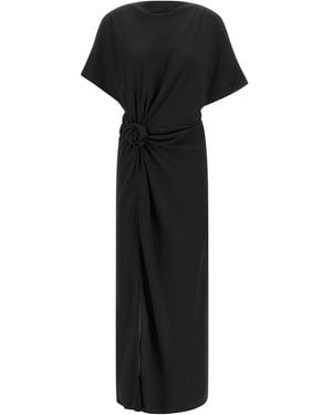 ROTATE BIRGER CHRISTENSEN Wide Slit Dress - Black