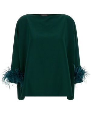 Gianluca Capannolo Bluse "Laura" - Grün
