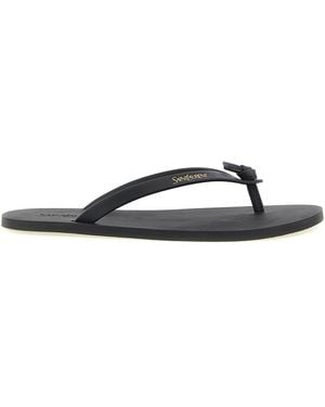 Saint Laurent 'pool' Sandals - Black