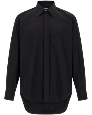 McQueen Logo Embroidery Shirt - Blue