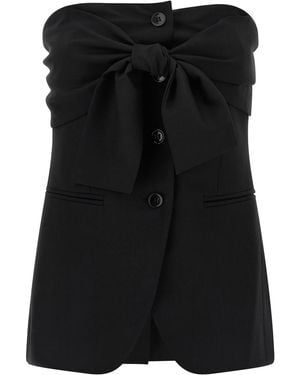 Max Mara Top 'Veruska' - Nero