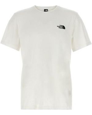 The North Face T-shirt 'Simple dome' - Bianco