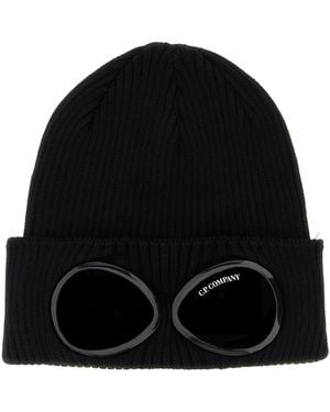 C.P. Company 'Goggle' Cap - Black