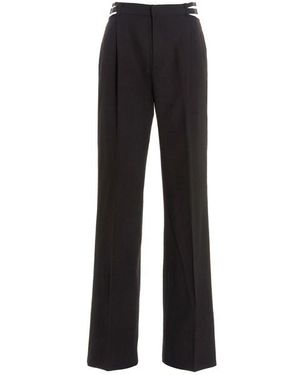 Dion Lee Pantalone 'Lingerie wool pant' - Nero