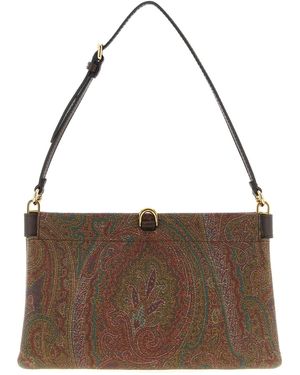 Etro Mini-Clutch "Talk" - Braun
