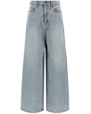 Balenciaga Jeans Baggy - Blu