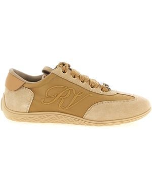 Roger Vivier 'viv Low' Trainers - Brown