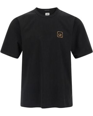 C.P. Company Double-sided Print T-shirt - Black
