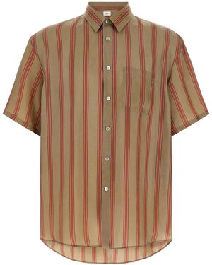 Saint Laurent 'cassandre' Shirt - Brown