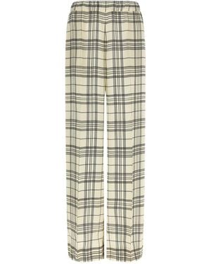 Jil Sander Fluid Viscose Trousers - Natural