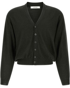 Lemaire 'twisted' Cardigan - Black