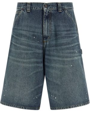 Carhartt 'og Single Knee' Shorts - Blue