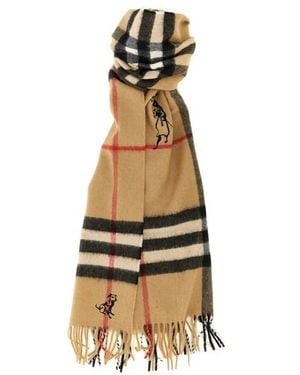 Burberry Sciarpa 'Check Mates' - Neutro