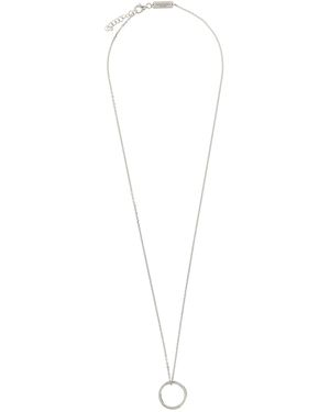Maison Margiela Ring Necklace - White