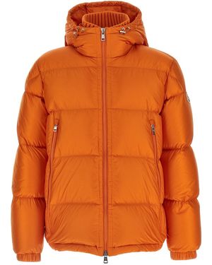 Moncler 'rivau' Down Jacket - Orange