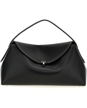 TOTEME Handtasche "T-Lock" - Schwarz