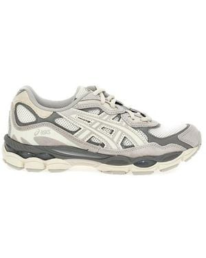 Asics Sneaker Con Dettagli A Rete - Bianco