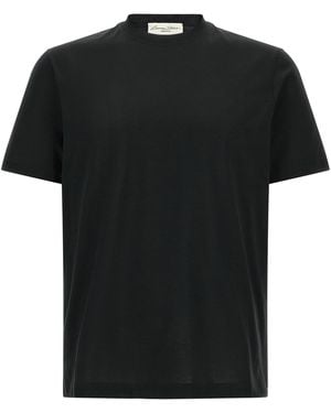 LARMERI STUDIO Cotton T-shirt - Black
