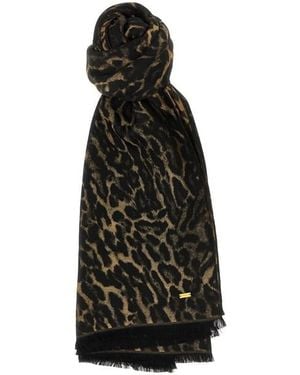 Saint Laurent Stola 'Leo' - Nero