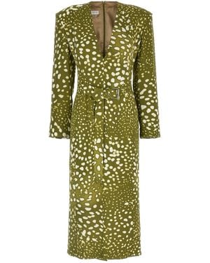 Dries Van Noten 'Dohana' Dress - Green