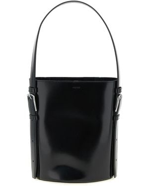 Coperni Borsa A Secchiello Con Base Asimmetrica - Nero