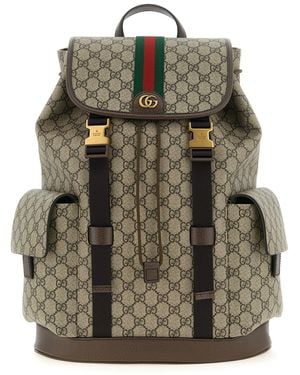 Gucci 'ophidia' Large Backpack - Multicolour